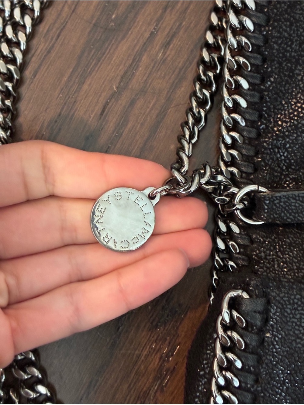 Stella McCartney Crossbody with Silver Chain - Picture 4 of 10